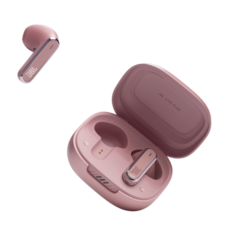 JBL Live Flex True Wireless Noise Cancelling Earbuds, Rose